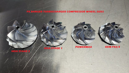 HOA Stage 1 turbocharger PX2
